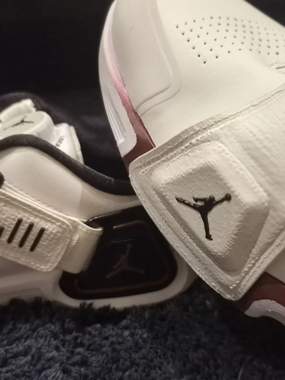 Jordan Air Rev Golf Shoes Size 5 White Black Pink FV6338-104 NEW NWT